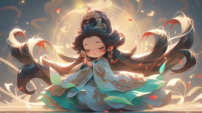 民族风可爱女孩