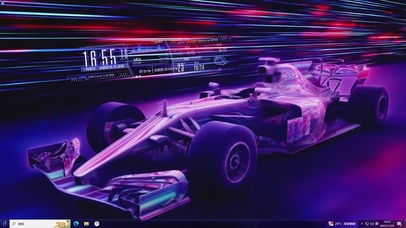 赛车光影—【主题桌面】