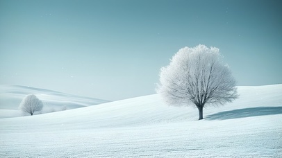 雪野孤树