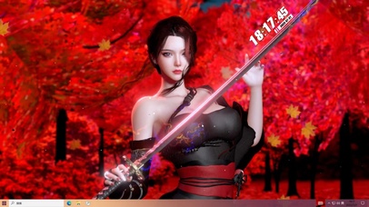 3D 和服美少女武士