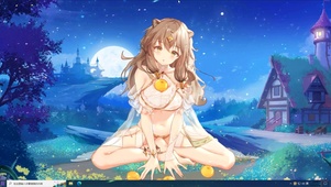 月光下的女神