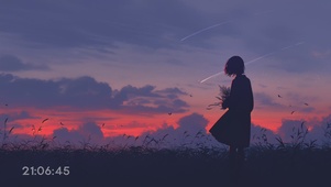夕阳晚霞