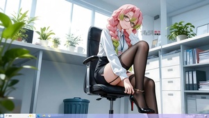 办公室职场女孩