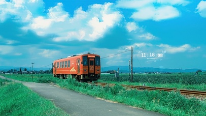 4k日系治愈风景