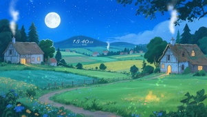 4K唯美乡村小路