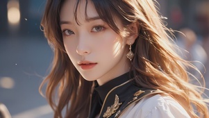 美瞳少女