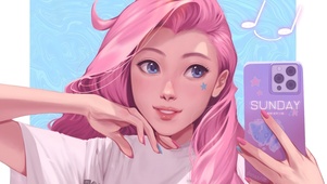 4k可爱女孩