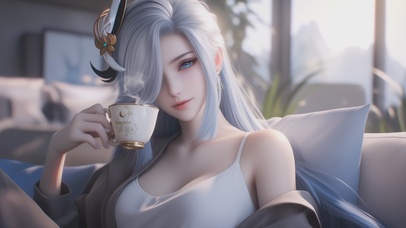 甜美超可爱居家御姐