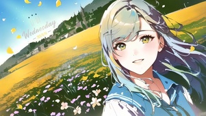 春暖花开后一起去踏青吧