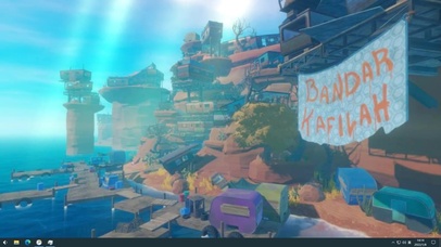 木筏求生  小岛