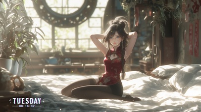 透露出一种温暖的平和感