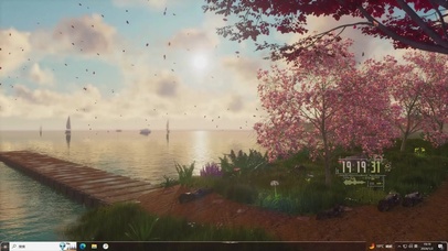 飘落的叶子—【主题桌面】