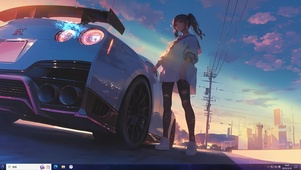 赛车美女
