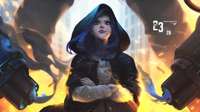 4k 热血帅气少女