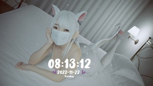 可爱猫咪女孩