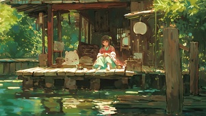 森林夏日