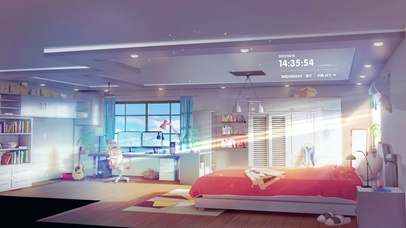 4K治愈阳光温馨房间