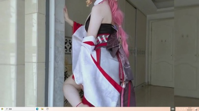 cos八重神子 性感大长腿 