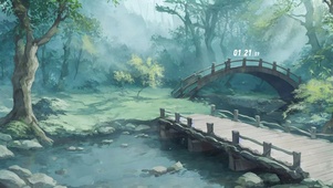 小桥流水 风景