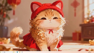可爱萌宠猫咪桌面主题