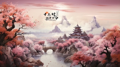 唯美古风水墨江山