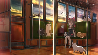 猫咪少女的黄昏列车
