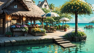 海边温馨小店