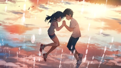 你的爱是把大大的伞。