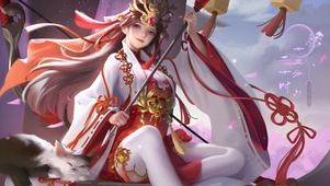 唯美古风猫女