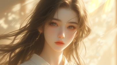 4K夏日休闲慵懒美女 午后28