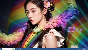 彩虹女孩（眨眼）
