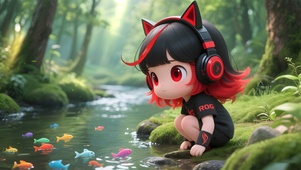 Q萌溪水边RO姬