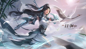 唯美古风侠女
