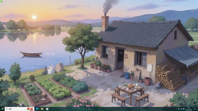 唯美童年的家主题