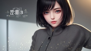 可爱的美女