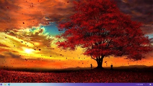 夕阳西下