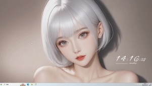 羞涩美少女