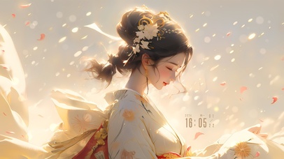 国风温婉气质美女