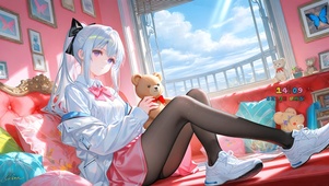 黑丝女孩