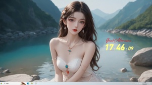 河边少女