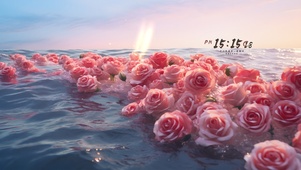 治愈玫瑰花海
