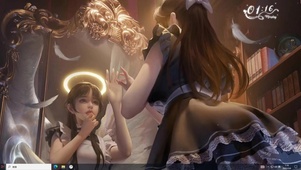 4k黑白小天使