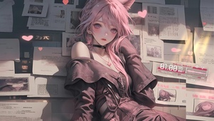 纯欲气质猫耳女孩