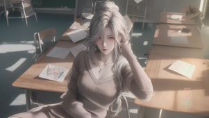 眼镜女孩