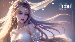 头纱惊艳女神