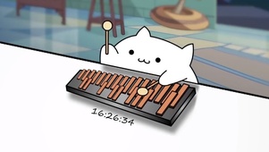 邦戈猫-节奏音频互动敲琴