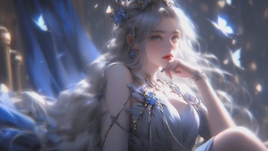 唯美可爱梦幻美女