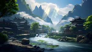 云雾缥缈山庄	