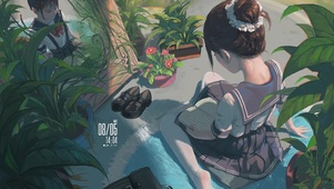 #极简主义 6K 【小女孩】