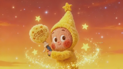可爱魔法许愿星
